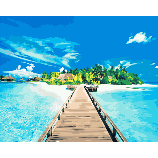 Картина по номерам Преміум картини - Бали