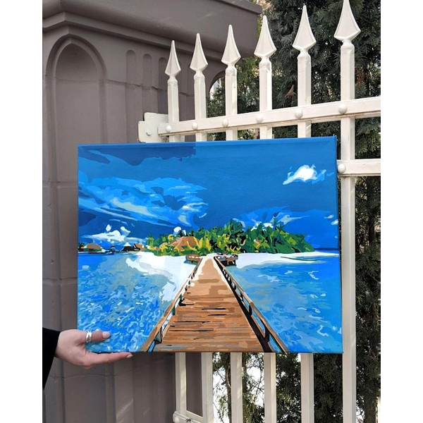 Картина по номерам Преміум картини - Бали