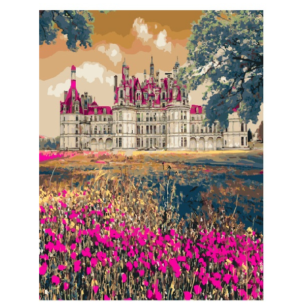 Картина по номерам Пейзажі - Казковий палац