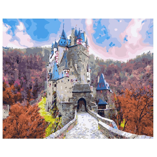 Картина по номерам Пейзажі - Замок Эльц