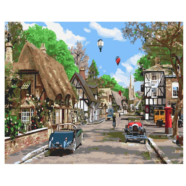 Картина по номерам Города - Міський пейзаж