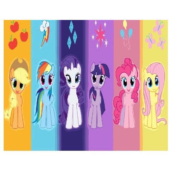 Картина по номерам Мультфільми, комікси, аніме - Мои Маленькие Пони
