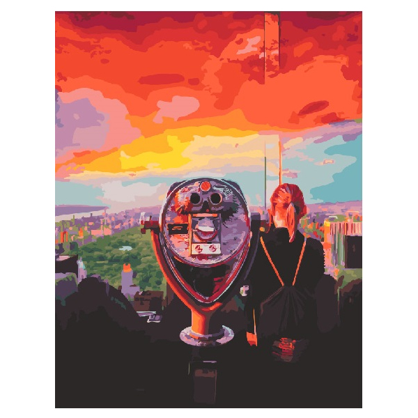 Картина по номерам Авторські колекції - Захід Централ Парк