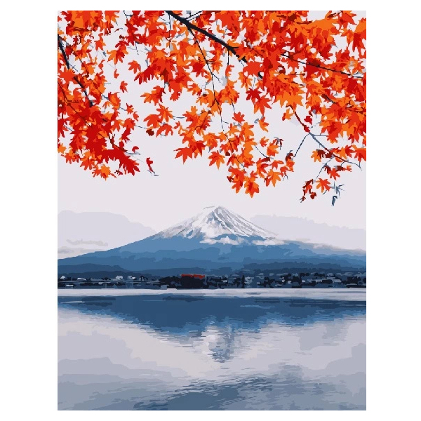 Картина по номерам Авторські колекції - Гора Фуджі
