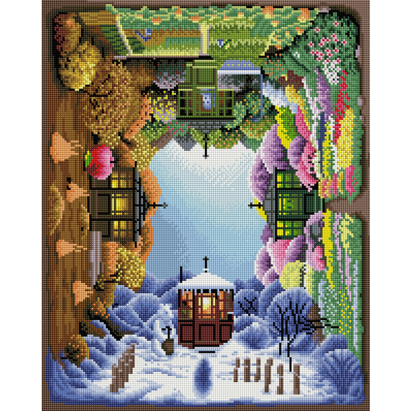 Алмазна мозаїка 40х50 - Времена года
