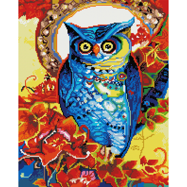 Алмазна мозаїка 40х50 - Совушка