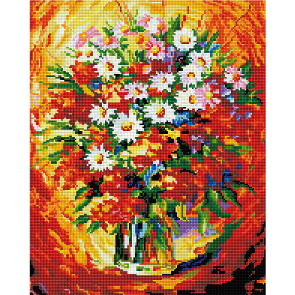 Алмазна мозаїка 40х50 - Красочный Букет