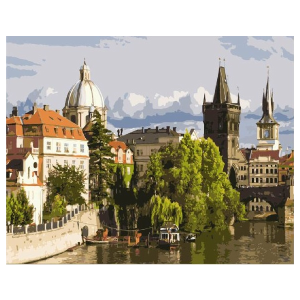 Картина по номерам Пейзажі - Прага