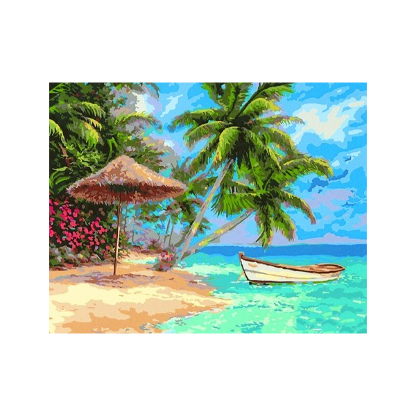 Картина по номерам Природа - Пляж