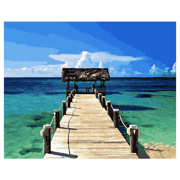 Картина по номерам Природа - Кариби