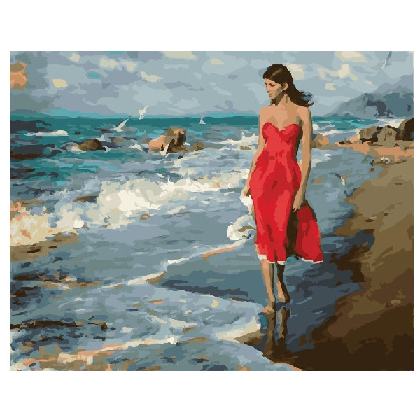 Картина по номерам Люди на картинах - Асоль