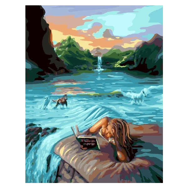 Картина по номерам Пейзажі - Природная фантазия