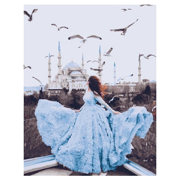 Картина по номерам Преміум картини - Дыхание Стамбула