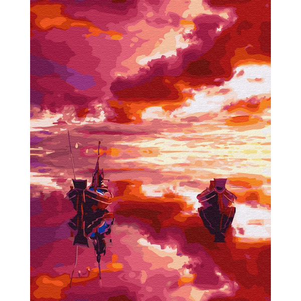 Картина по номерам Авторські колекції - Палаюче море