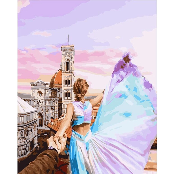 Картина по номерам Авторські колекції - Слідуй за мною. Флоренція