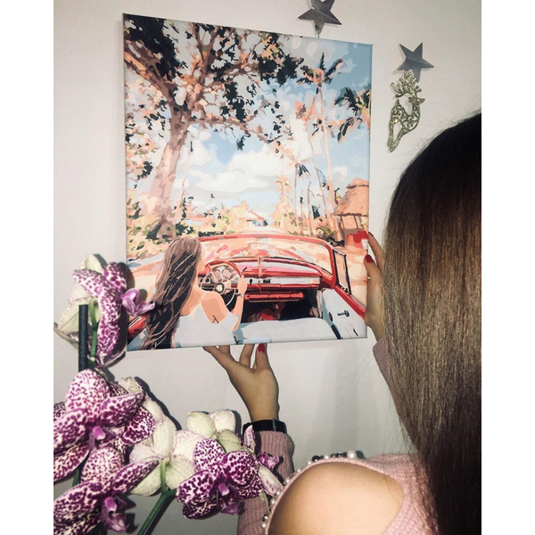 Картина по номерам Города - Вулицями Куби