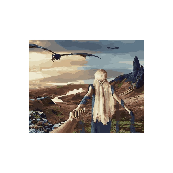 Картина по номерам Авторські колекції - Слідуй за мною. Дейнеріс