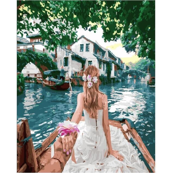 Картина по номерам Преміум картини - Следуй за мной. Залив тропиков