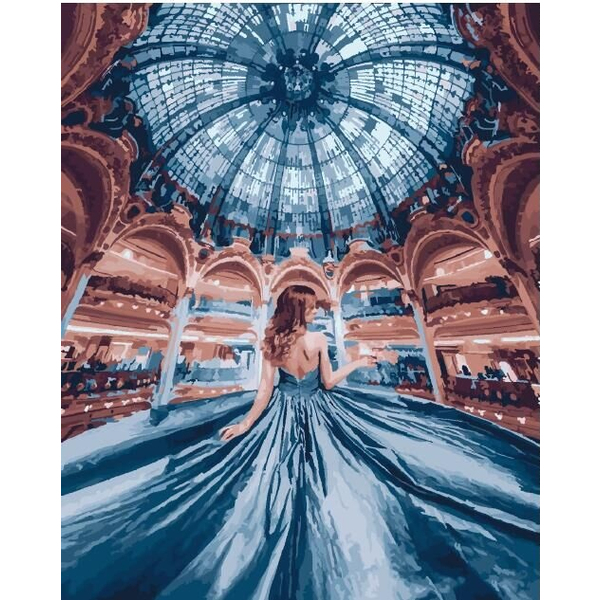 Картина по номерам Преміум картини - Прима парижа