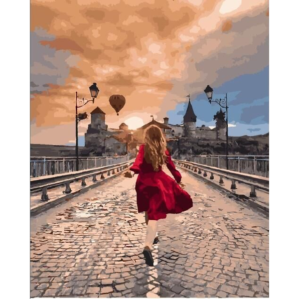 Картина по номерам Преміум картини - Замок Камянец-Подольска