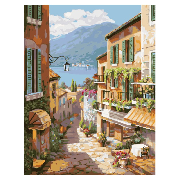 Картина по номерам Города - Вулички міста