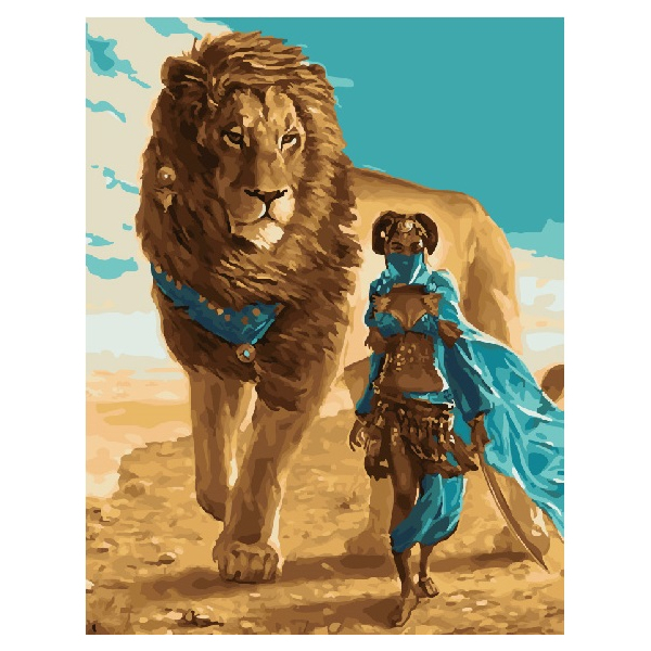 Картина по номерам Люди на картинах - Східна принцеса