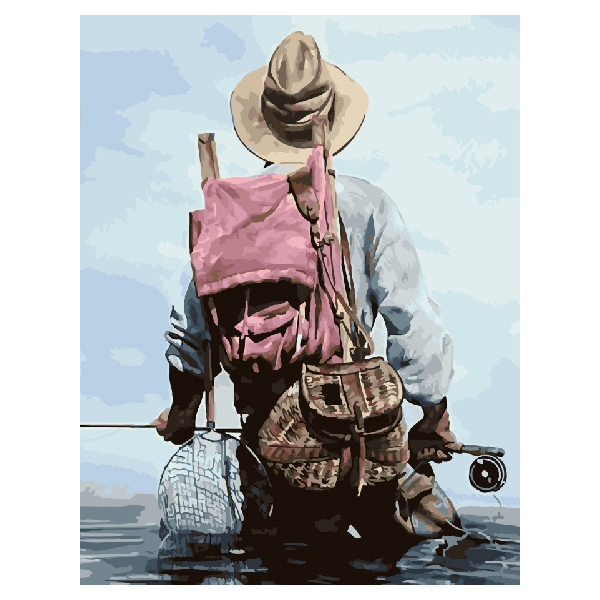 Картина по номерам Люди на картинах - Мисливець