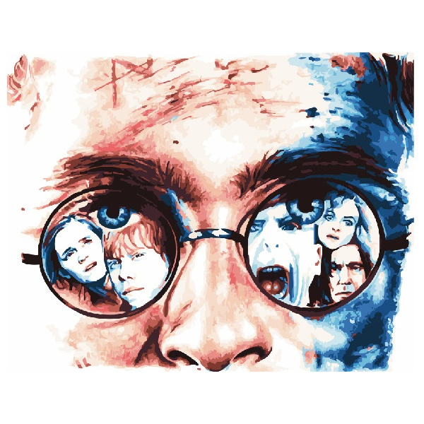 Картина по номерам Люди на картинах - Поттериана