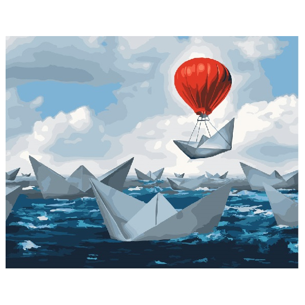 Картина по номерам Кораблі, автомобілі та літаки - Виділяйся