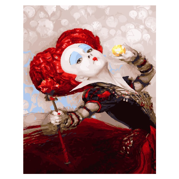 Картина по номерам Мультфільми, комікси, аніме - Крассная королева