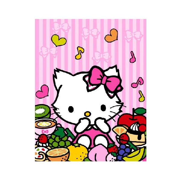 Картина по номерам Мультфільми, комікси, аніме - Хэллоу Китти