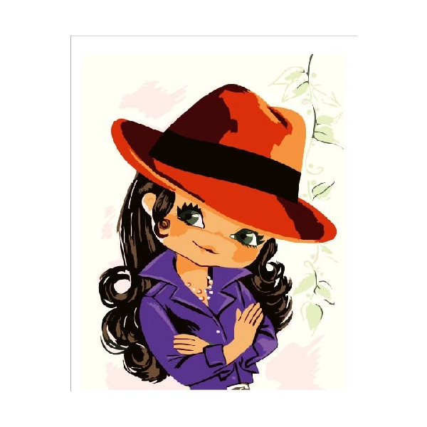 Картина по номерам Мультфільми, комікси, аніме - Маленькая кобита