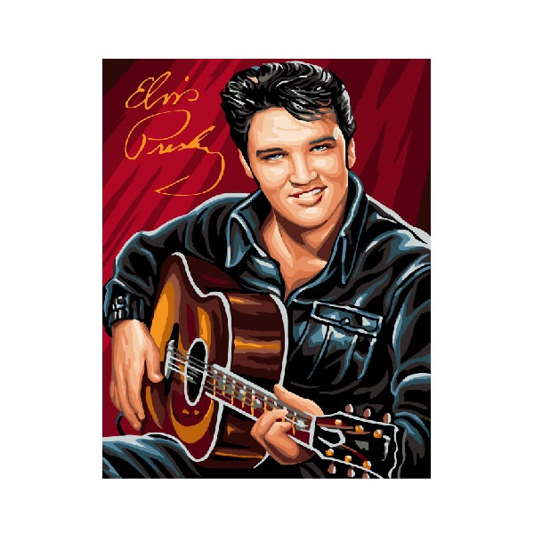 Картина по номерам Люди на картинах - Елвіс Преслі