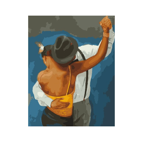 Картина по номерам Люди на картинах - Пристрастие в танце