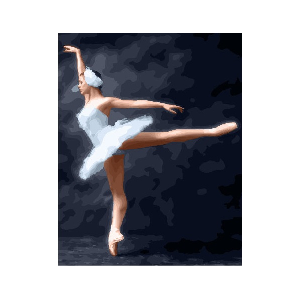 Картина по номерам Люди на картинах - Зірка балету