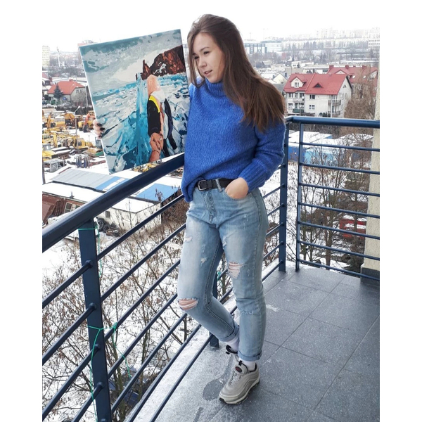 Картина по номерам Затишок, зима, Новий рік, Різдво - Слідуй за мною. Байкал