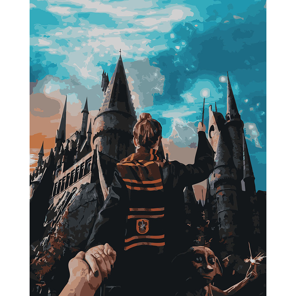 Картина по номерам Люди на картинах - Магія Хогвартса