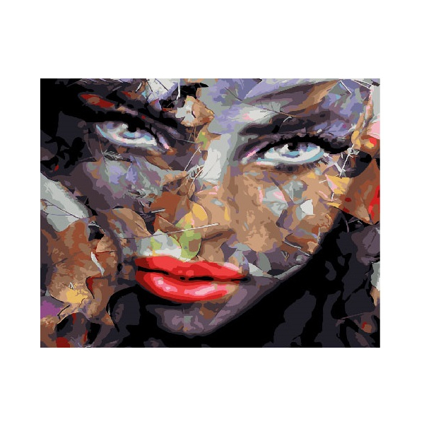 Картина по номерам Люди на картинах - Сумрачный лик