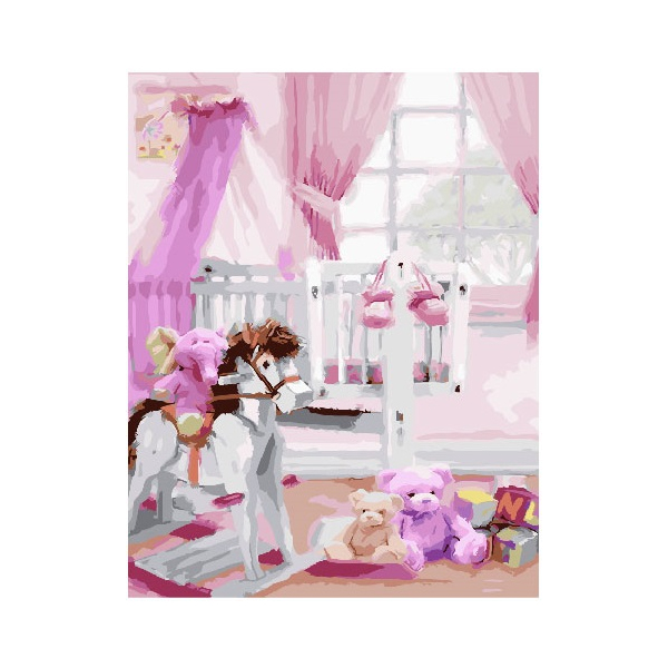 Картина по номерам Пейзажі - Комнатка прицесы