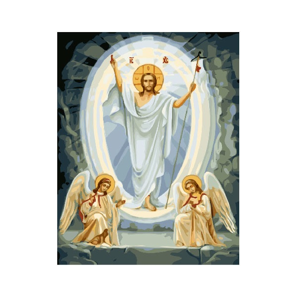 Картина по номерам Діти та ангели - Син Божий