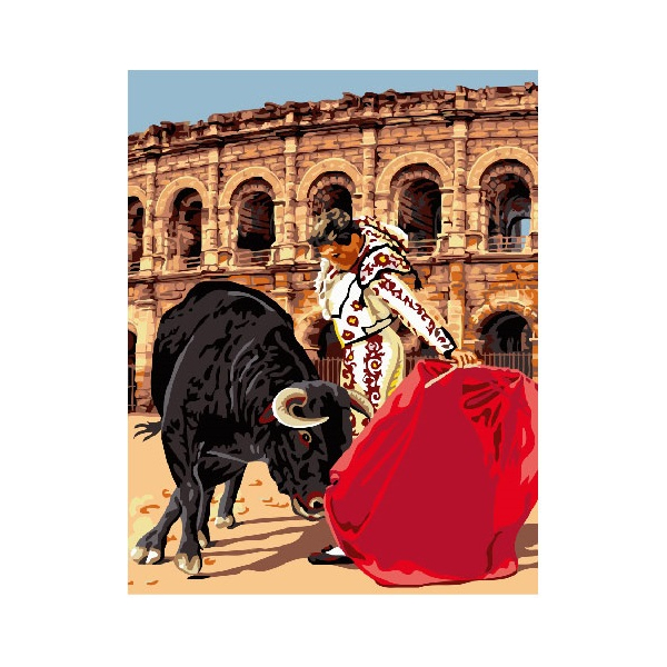 Картина по номерам Люди на картинах - Матадор