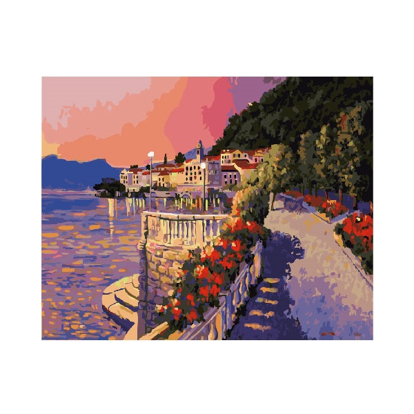 Картина по номерам Природа - Лазурна набережна