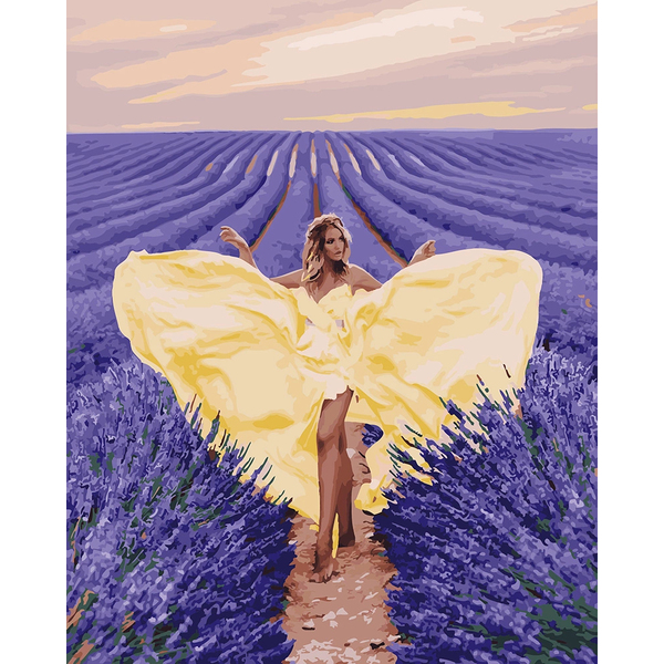 Картина по номерам Авторські колекції - Очарование в лавандовом поле