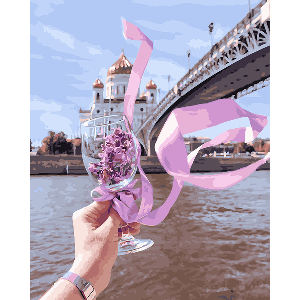 Картина по номерам Авторські колекції - Весна у келиху