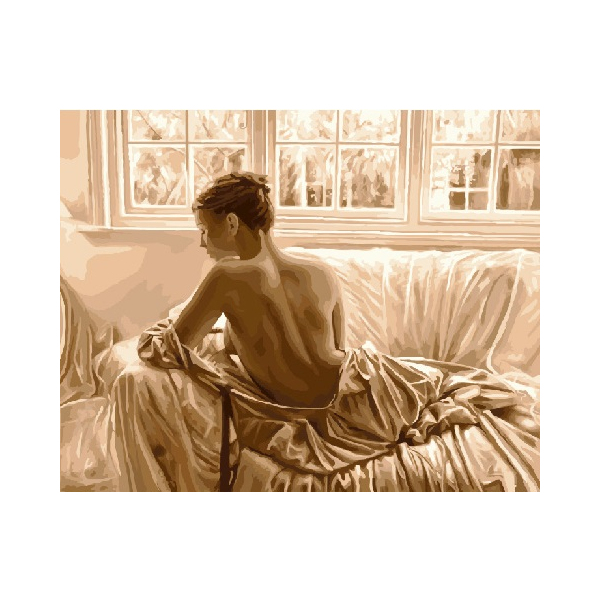 Картина по номерам Люди на картинах - Элегантность. Роба Хефферана