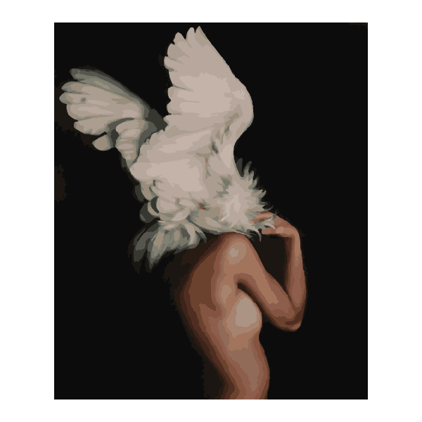 Картина по номерам Авторські колекції - Абстракція в крилах