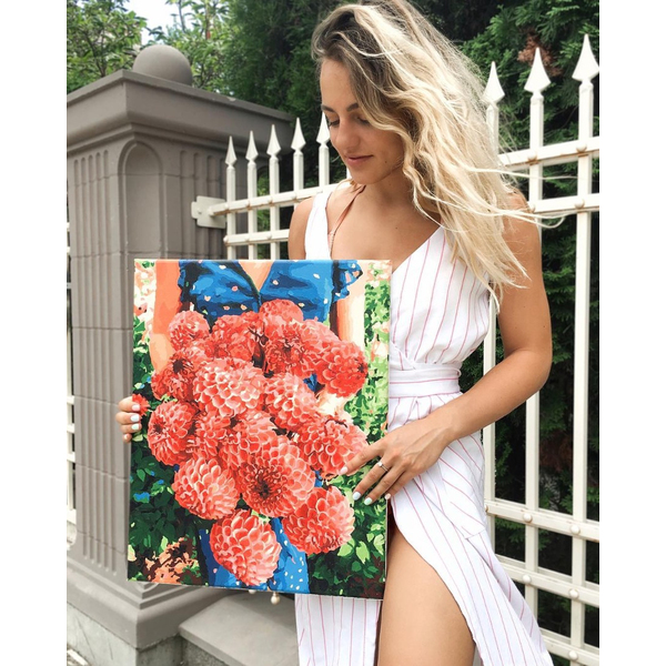 Картина по номерам Авторські колекції - Квіти для тебе