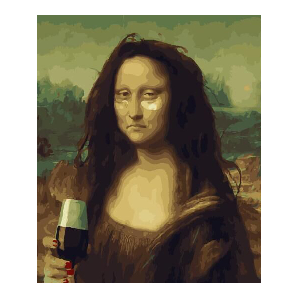 Картина по номерам Авторські колекції - Ранок Мони Лізи 21 століття