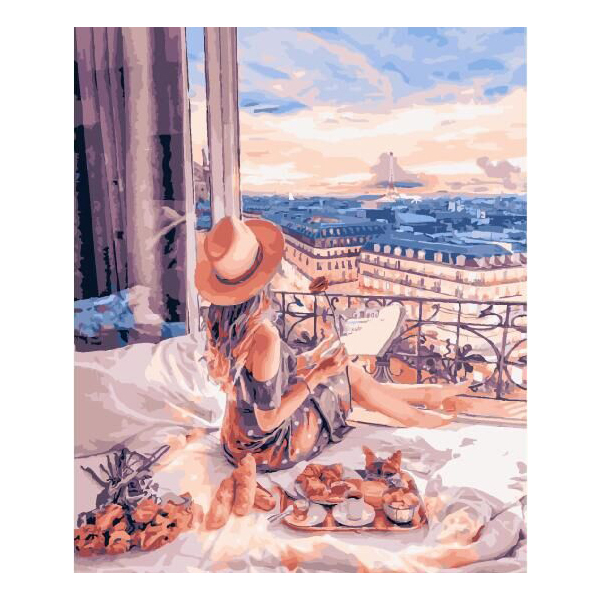 Картина по номерам Авторські колекції - Кращий захід у її житті