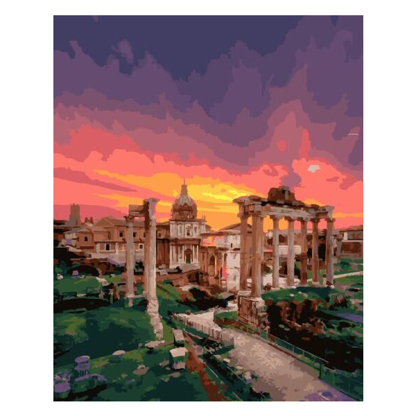 Картина по номерам Города - Афини